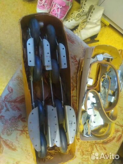 Роликовые коньки СССР