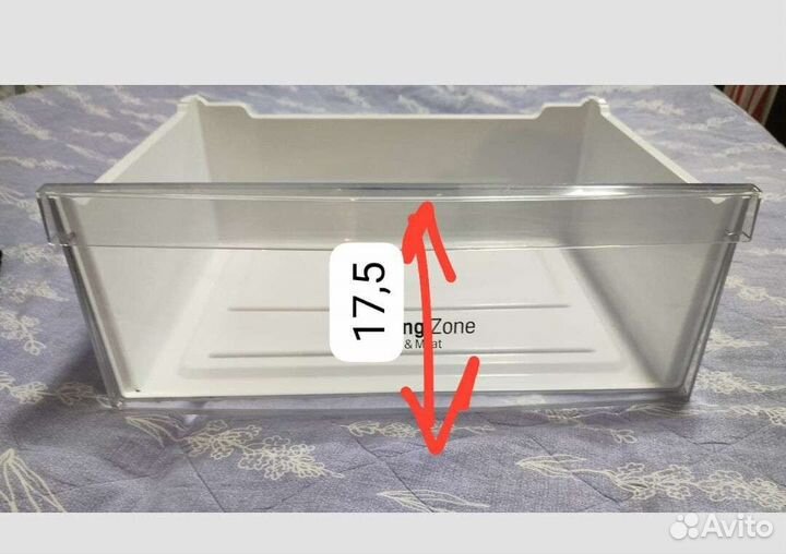 Полочки и ящики от холодильника