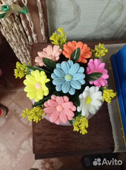 Букет из мыла