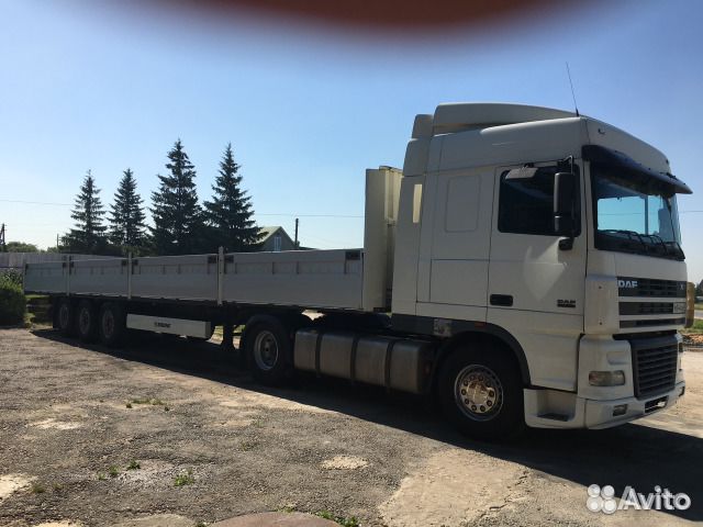 DAF 105 С полуприцепом