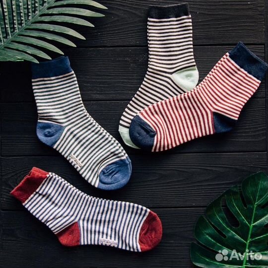 Носки корейские короткие и длинные