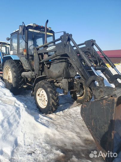 Трактор МТЗ (Беларус) 82.1 с КУН, 2015