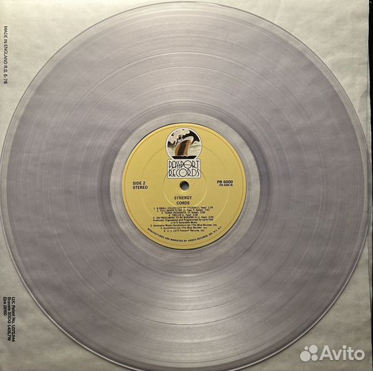 Synergy – Cords (сша 1978г.)