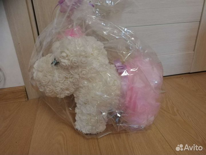 Игрушка из роз