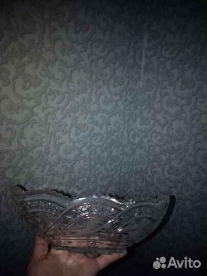 Ваза хрустальная СССР