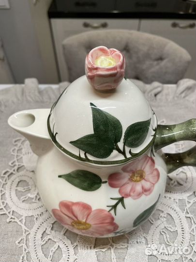 Винтажный чайник Villeroy&Boch, сер. Wild-Rose