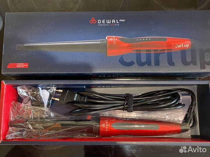 Плойка для волос Dewal Curl Up 03-1325R