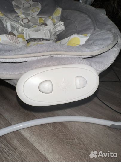 Детские качели-шезлонг 2в1