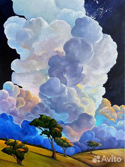 Картина маслом на холсте