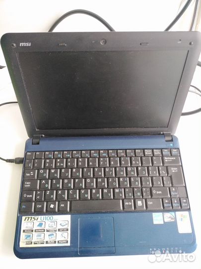 Нетбук msi u 100