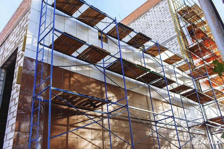 Стойки телескопические. Аренда опалубки