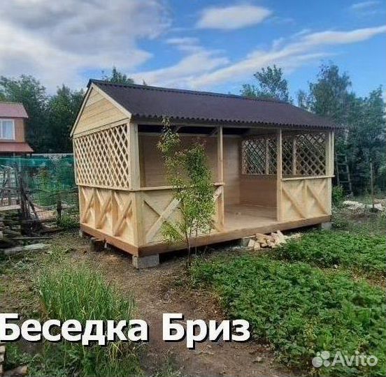 Беседки. Привезём и установим за 1 день