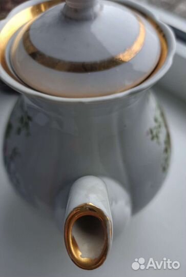 Заварочный чайник. Кофейник. Фарфор. СССР