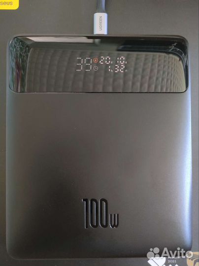 Повербанк baseus 100 ватт 20000 мач