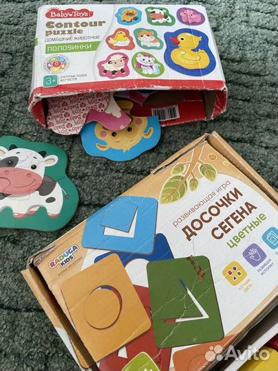 Развивающие игрушки пакетом