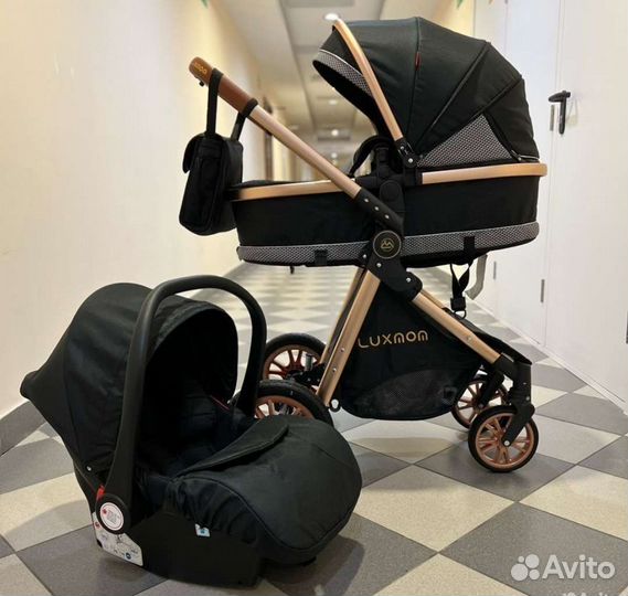 Коляска 3 в 1 трансформер до 3 лет