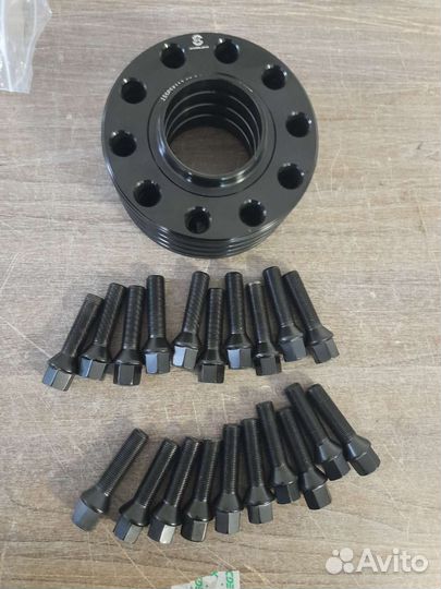 Проставки 5х112 mercedes 15мм чёрные 4шт