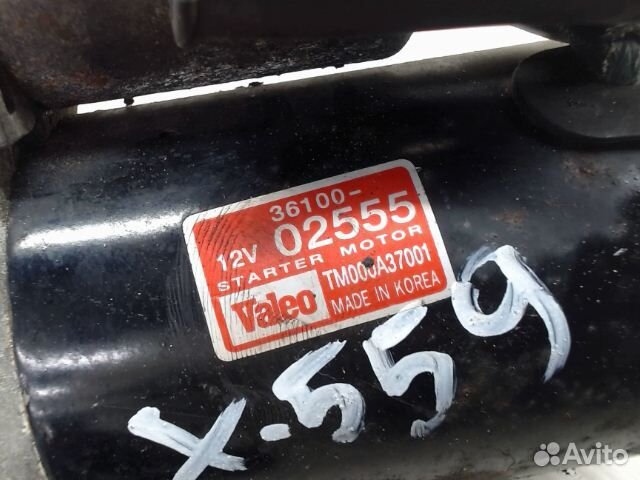 Стартер, Hyundai, Getz, 3610002555,TM000A37001