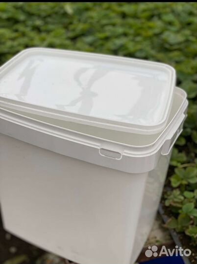 Ведро квадратное куб куботейнер 29л