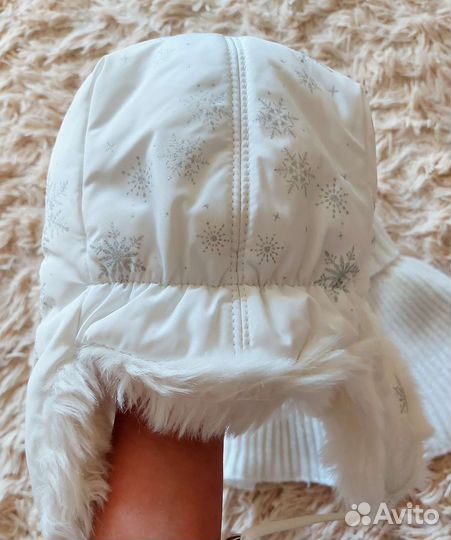 Комплект шапка, шарф, снуд, манижка