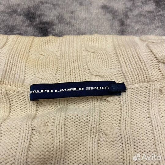 Polo ralph lauren свитер на молнии
