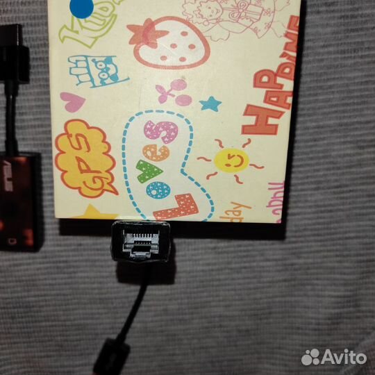 Переходники Asus hdmi - VGA и USB - RJ45