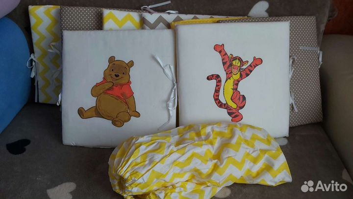 Продам бортики в кроватку