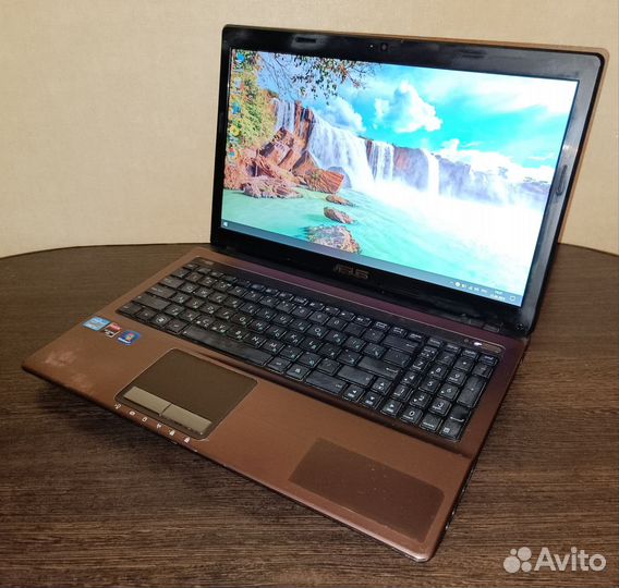 Игровой ноутбук asus i5/6GB/SSD128GB/HD7600/500GB