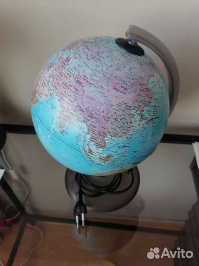 Глобус с подсветкой