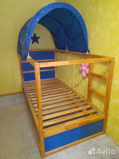 Детская кровать-чердак IKEA (Kura)