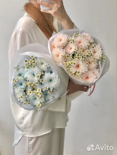 Живые цветы букеты