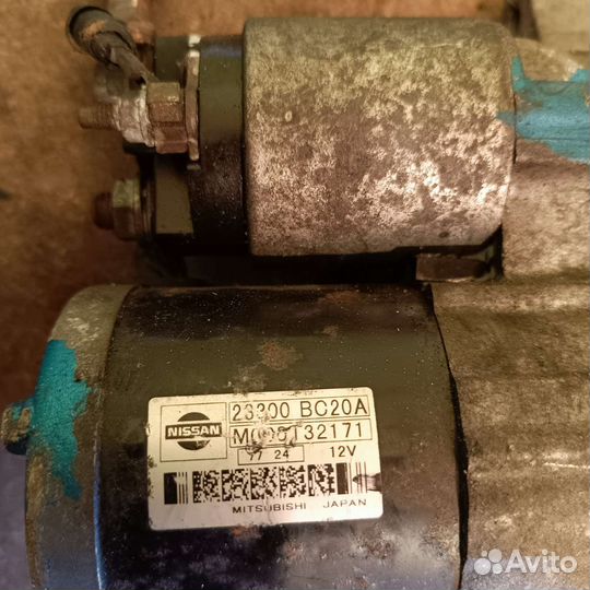 Стартер Nissan Qashqai J10 1.6 л