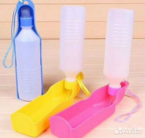 Дорожная поилка для животных (собак,кошек)