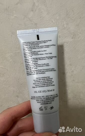 Estee Lauder perfectly clean пенка для умывания