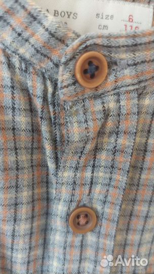 Рубашка zara 116