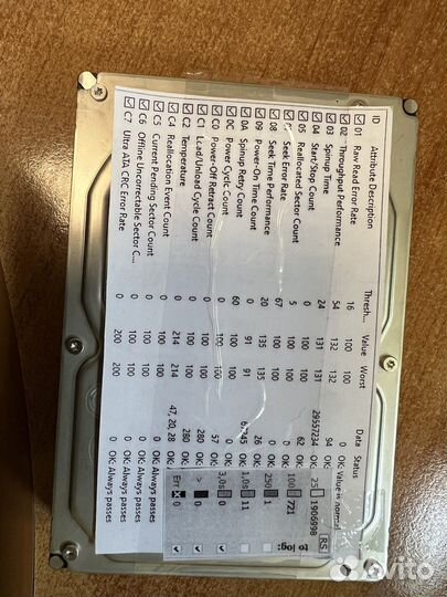Жесткий диск 2tb hitachi 7200rpm SATA