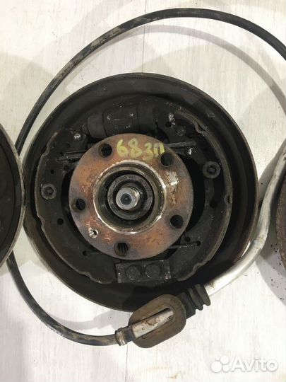 Тормозной барабан volkswagen polo 5 1.4 мт хетчбек