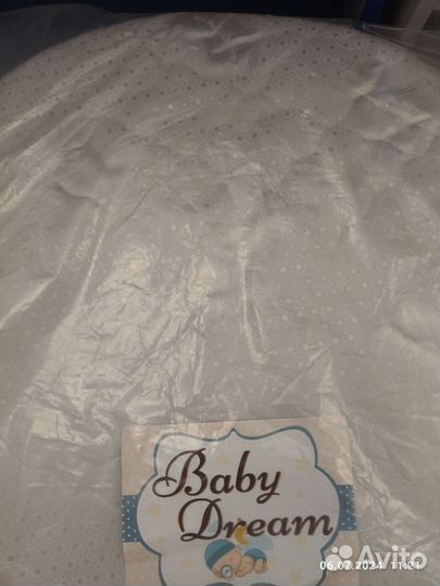 Матрас детский ортопедический овальный