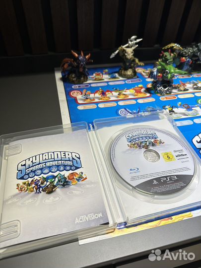Skylanders ps3 диск, фигурки, подиум