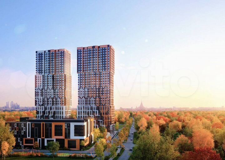 3-к. квартира, 63 м², 19/41 эт.
