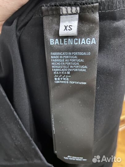 Футболка diy metal balenciaga