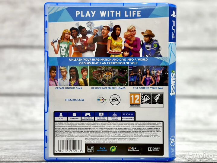 Sims 4 (PS4) Б/У
