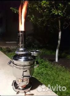 Самовар на дровах