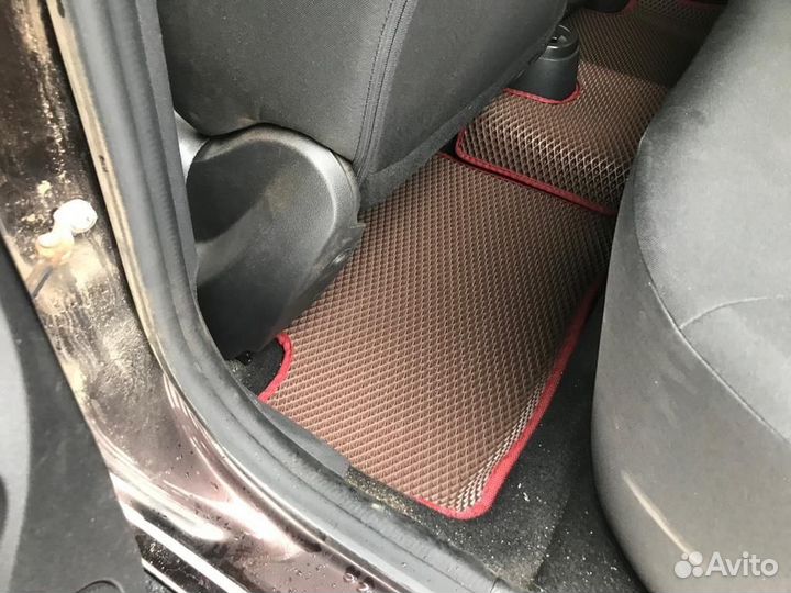 Коврики eva в машину с бортами и без 3d