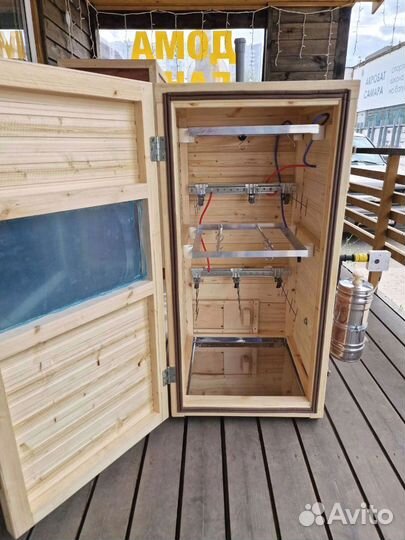 Коптильня с дымогенератором