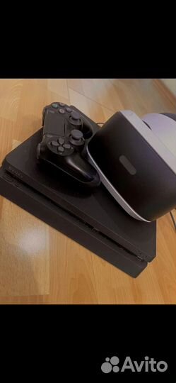 Игровая приставка ps4 slim 1tb