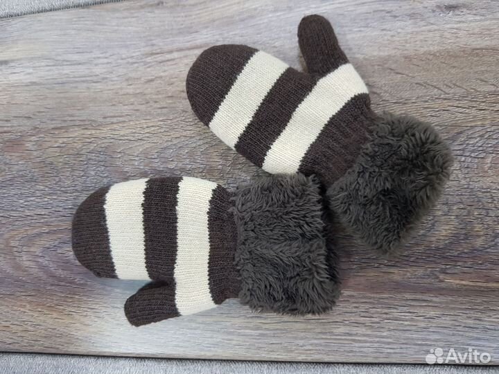Варежки зимние детские