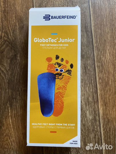 Стелька ортопедическая против заваливания стоп