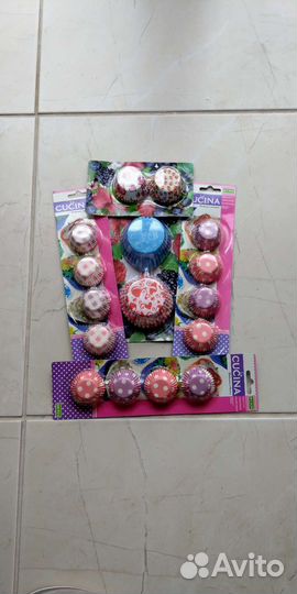 Бумажные формы для выпечки, конфет