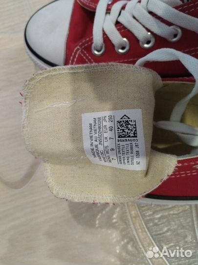 Кеды converse р 40